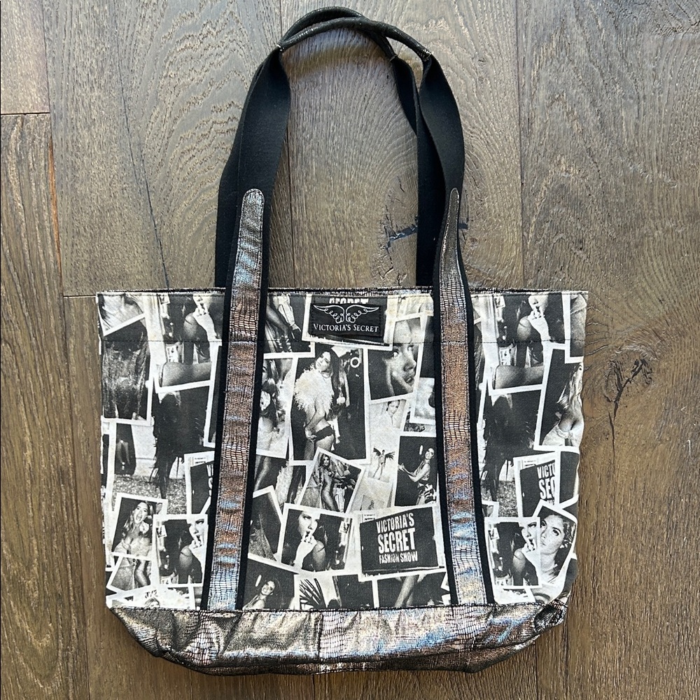 Y2K Victoria's Secret Photo Collage Supermodel Tote Bag